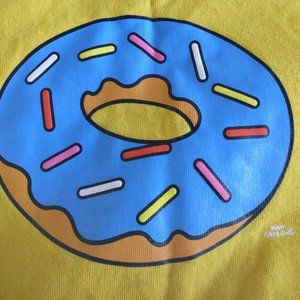 Mens Adidas Originals x the Simpsons Homer Donut T-Shirt